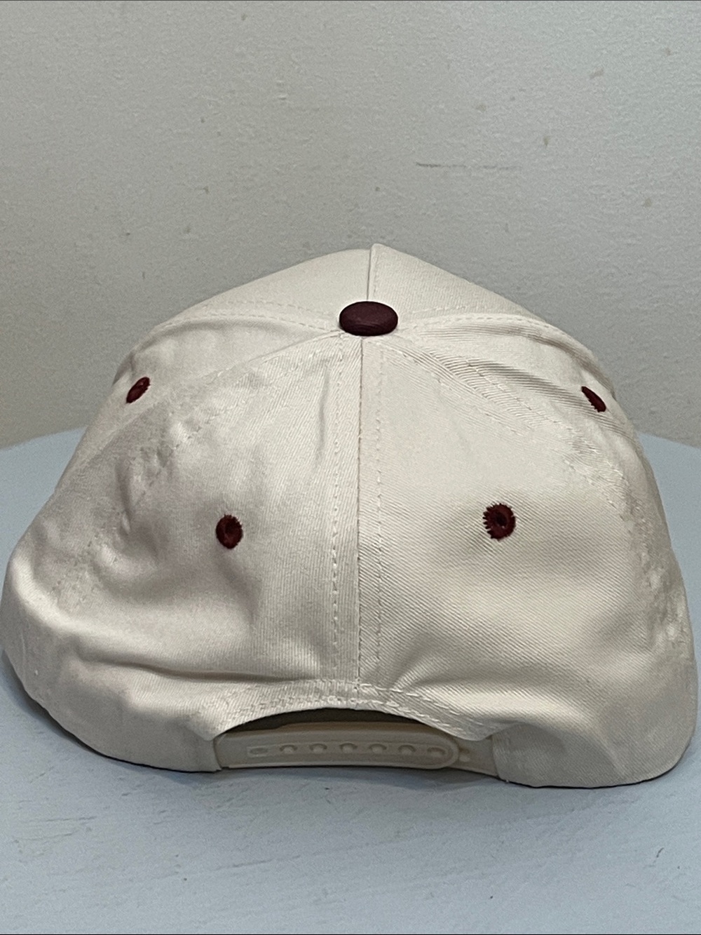Zenana Auntie Embroidered Two-Tone Baseball Cap - Cream & Raisin New - Picture 2 of 4